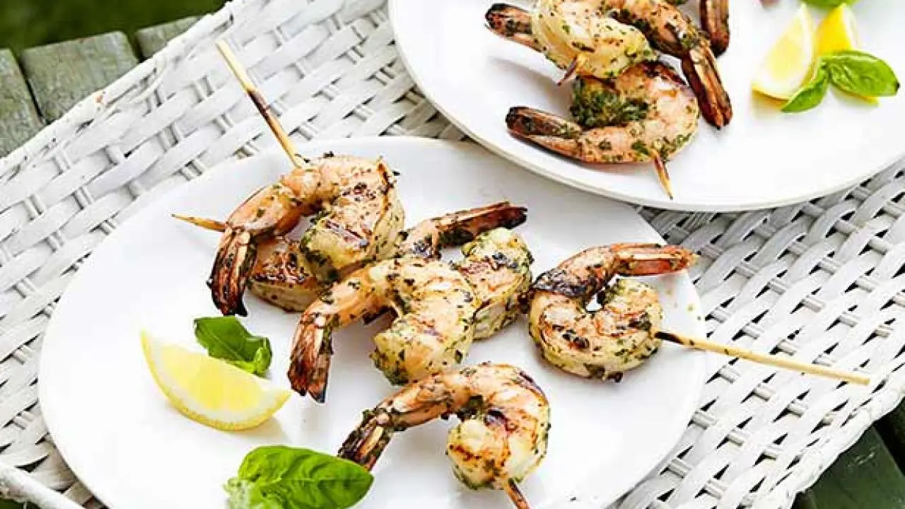 Grilled Herb Shrimp
