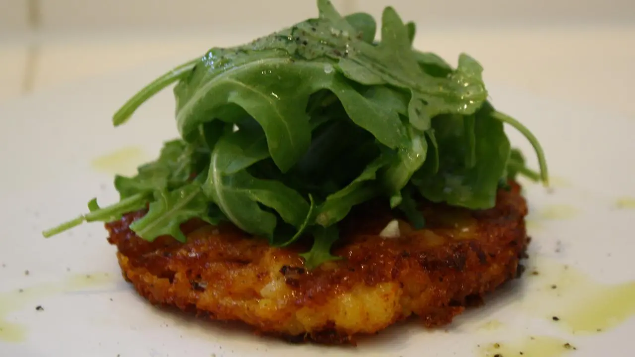 Achiote-Potato Croquettes