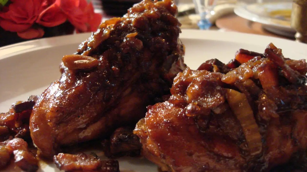 Beer-Braised Chicken