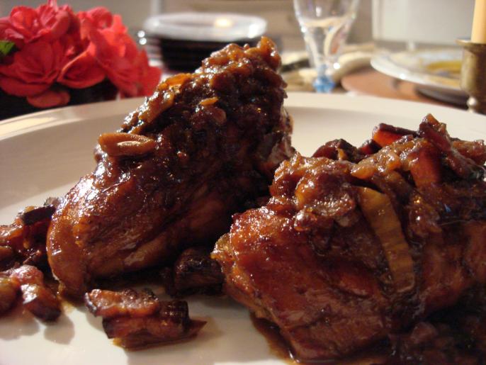 Beer Braised Chicken Recipe Claire Robinson Food Network
