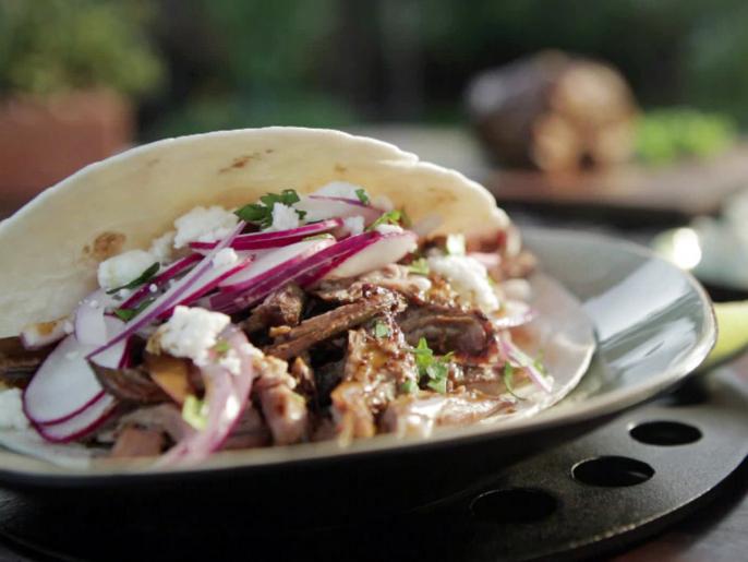 Lamb Tacos (Barbacoa Style) Recipe Guy Fieri Food Network