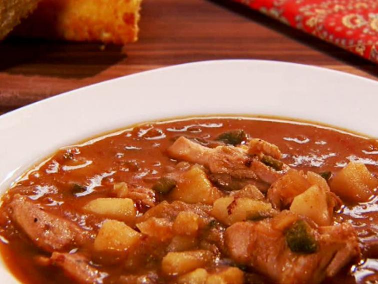 Chicken Green Chili Stew Recipe The Neelys Food Network