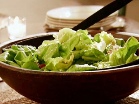 Bibb and Radish Salad with Bacon Dressing