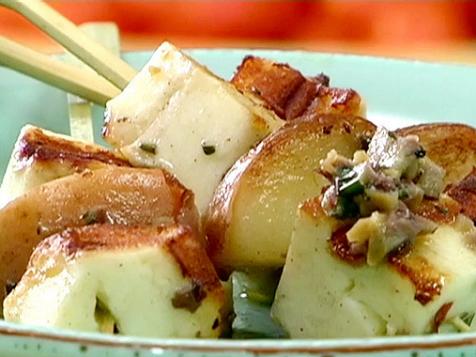 Grilled Halloumi Skewers