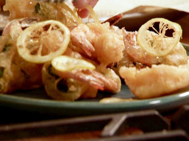 Battered Shrimp Recipe | Alex Guarnaschelli | Food Network