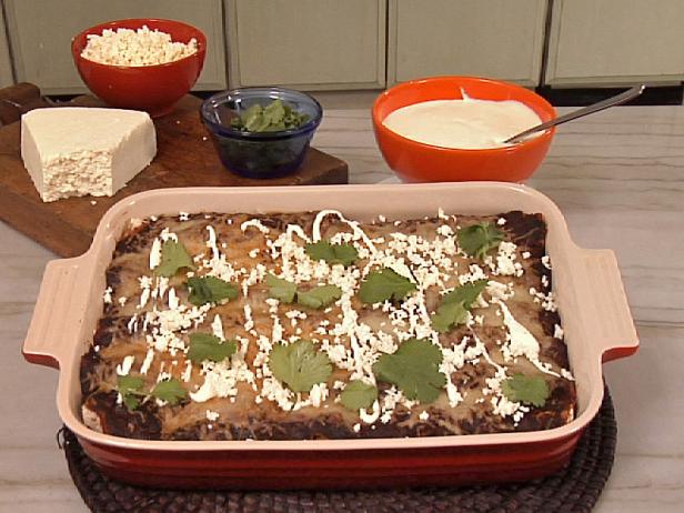 Red Meat Chili Enchiladas
