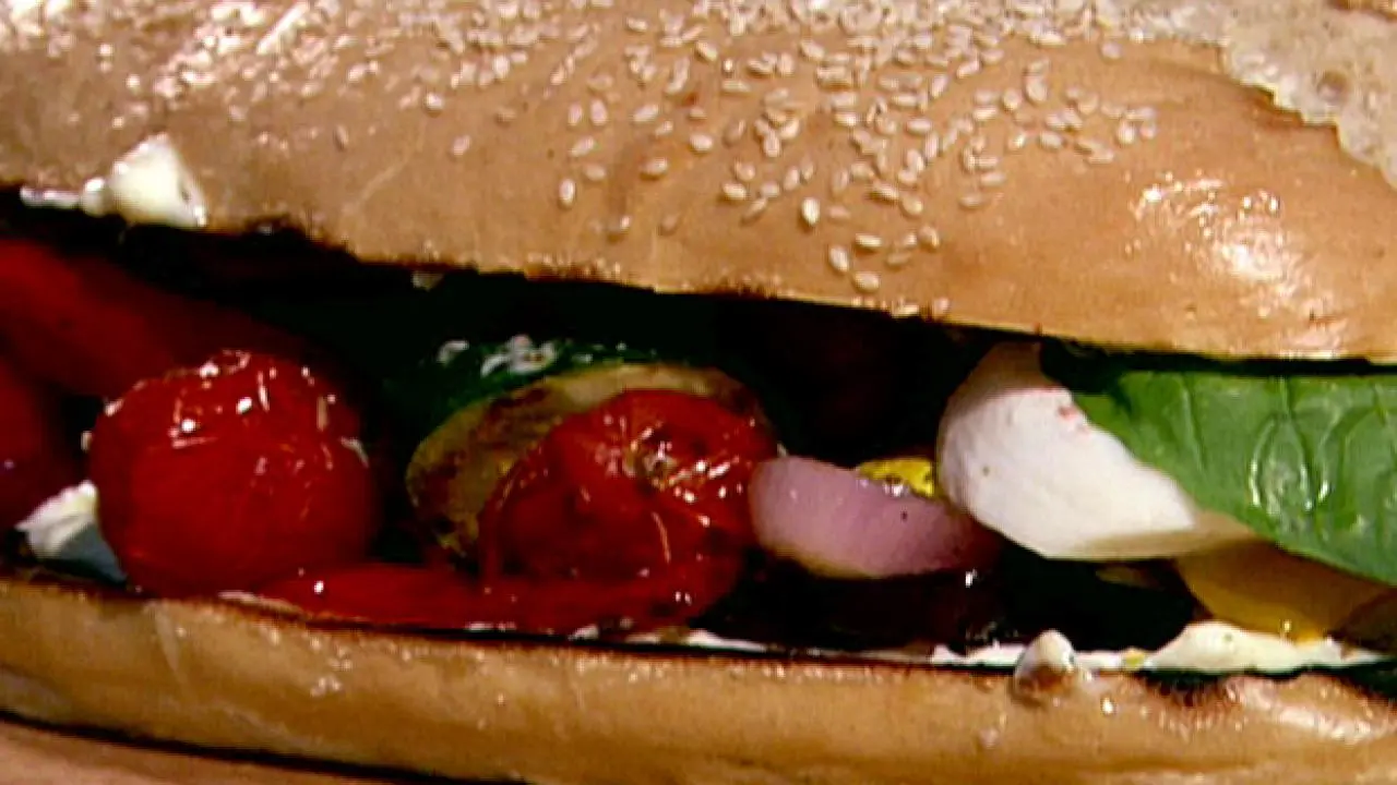 Pat's Grilled Vegetable Hero