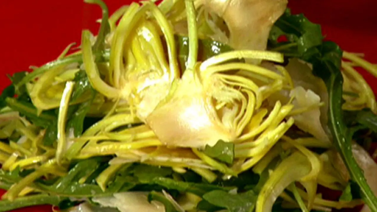 Raw Artichoke-Parmigiano Salad