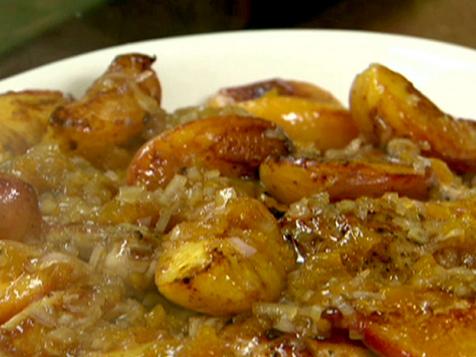 Chicken and Peaches