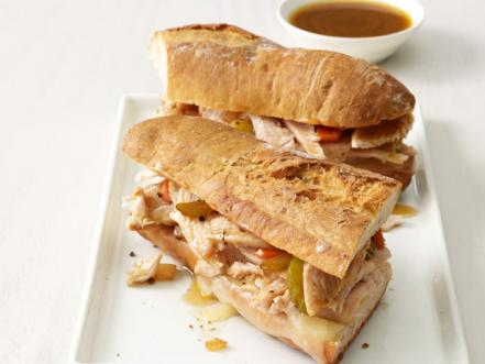 Turkey French Dip Sandwiches Recipe | Food Network Kitchen | Food Network