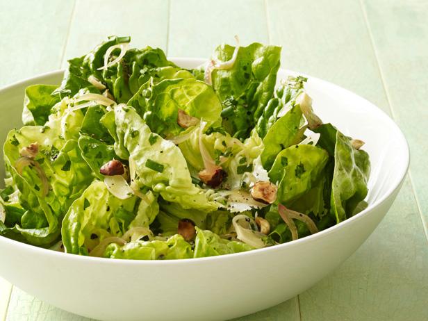 Warm Butter Lettuce Salad With Hazelnuts Recipe | Food Network Kitchen |  Food Network