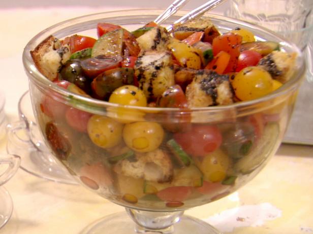 Baby Heirloom Tomato and Cucumber Salad