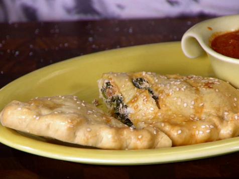 Calzones Stuffed with Broccoli Rabe and Sausage