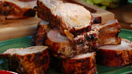 Grilled rack of pork sale