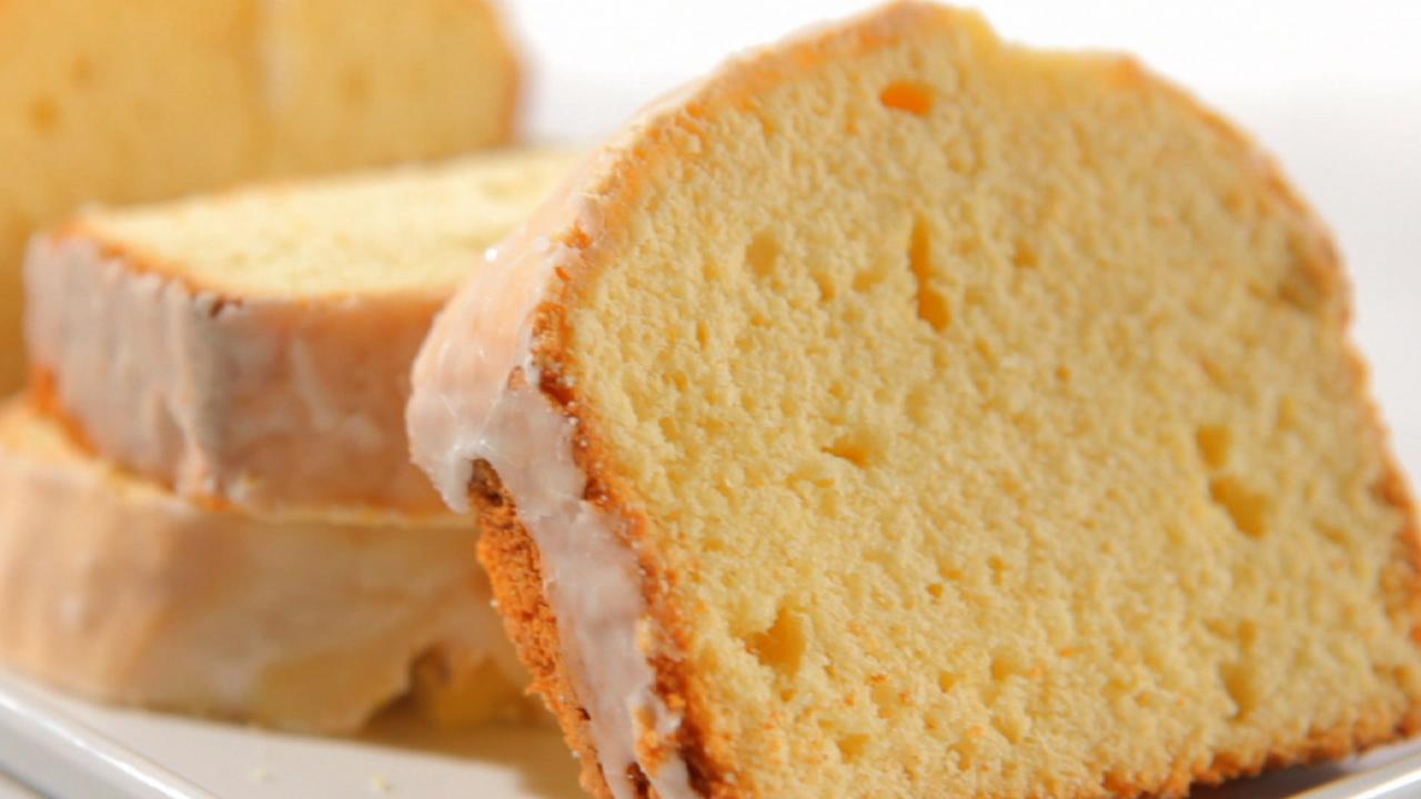 Prosecco-Infused Pound Cake