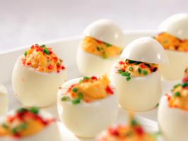 Straight Up Deviled Eggs