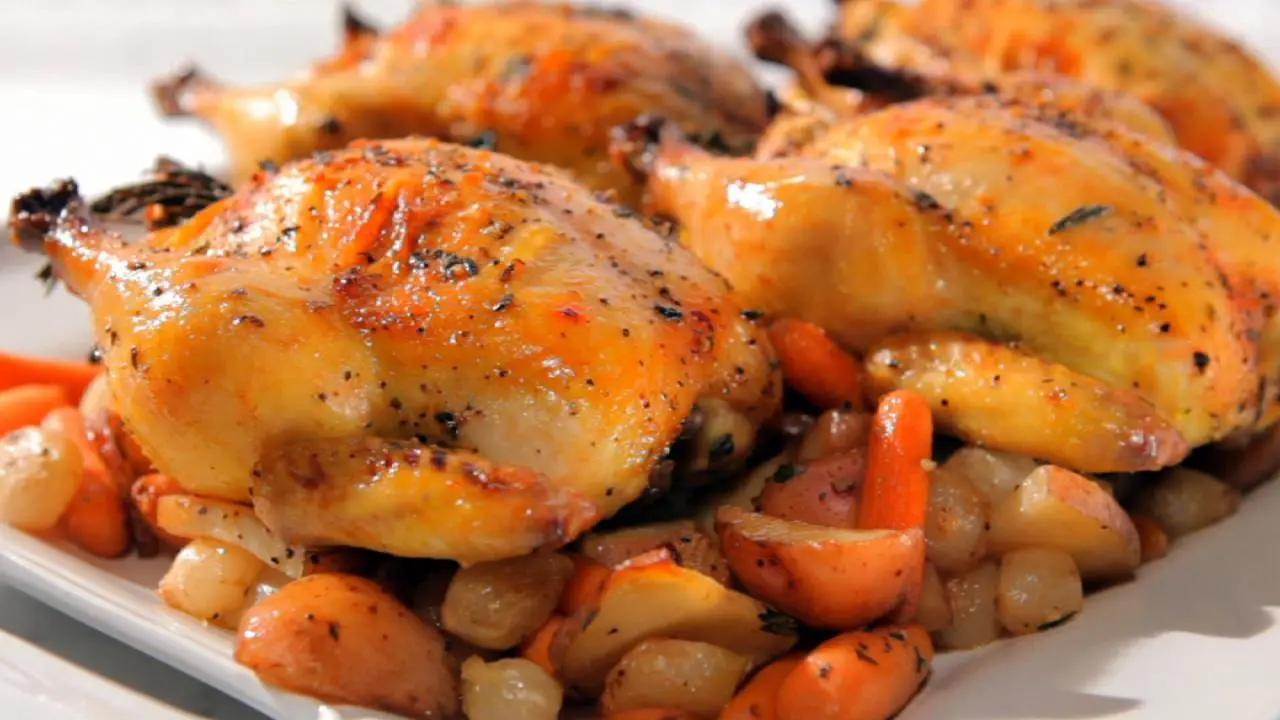 Herb Roasted Cornish Game Hens
