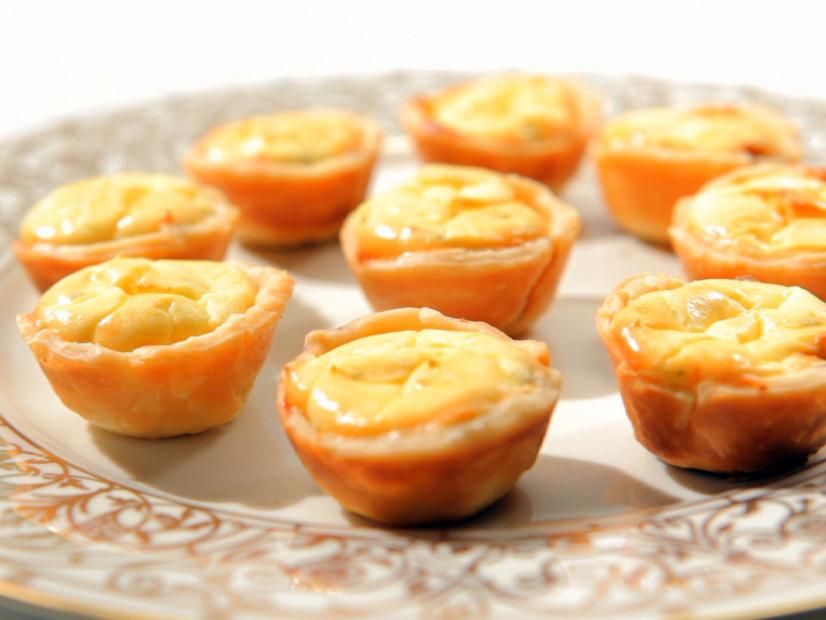 Caramelized Onion and Goat Cheese Tarts Recipe | Sandra Lee | Food Network