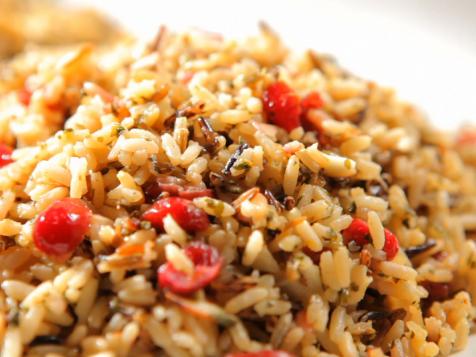 Cranberry and Orange Wild Rice