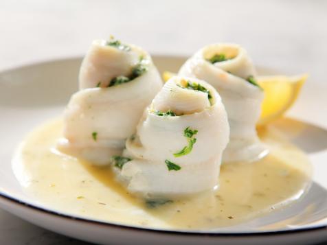 Spinach Stuffed Baked Sole