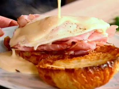 Grilled Croque Madame on the Arteflame Grill