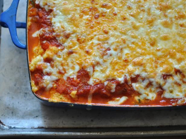 polenta vegetable lasagna