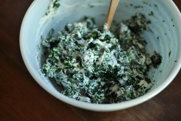 spinach and ricotta mixture