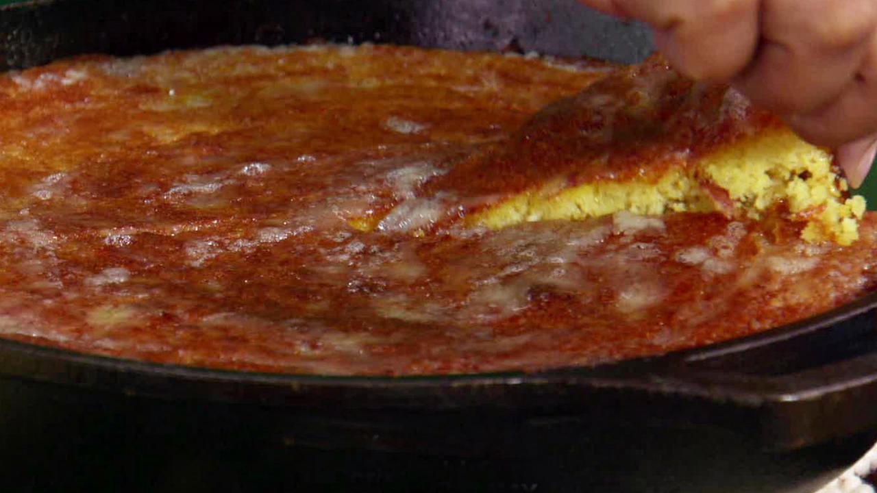 Bacon-Green-Chile Cornbread
