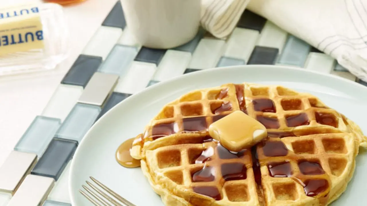 Oat Flour Waffles