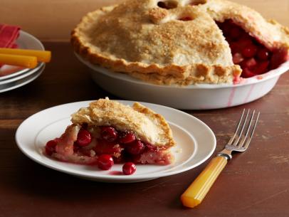 Alex Guarnaschelli's Sugar Cranberry Pie for An Early Thanksgiving (Guests) as seen on Food Network's Alex's Day Off