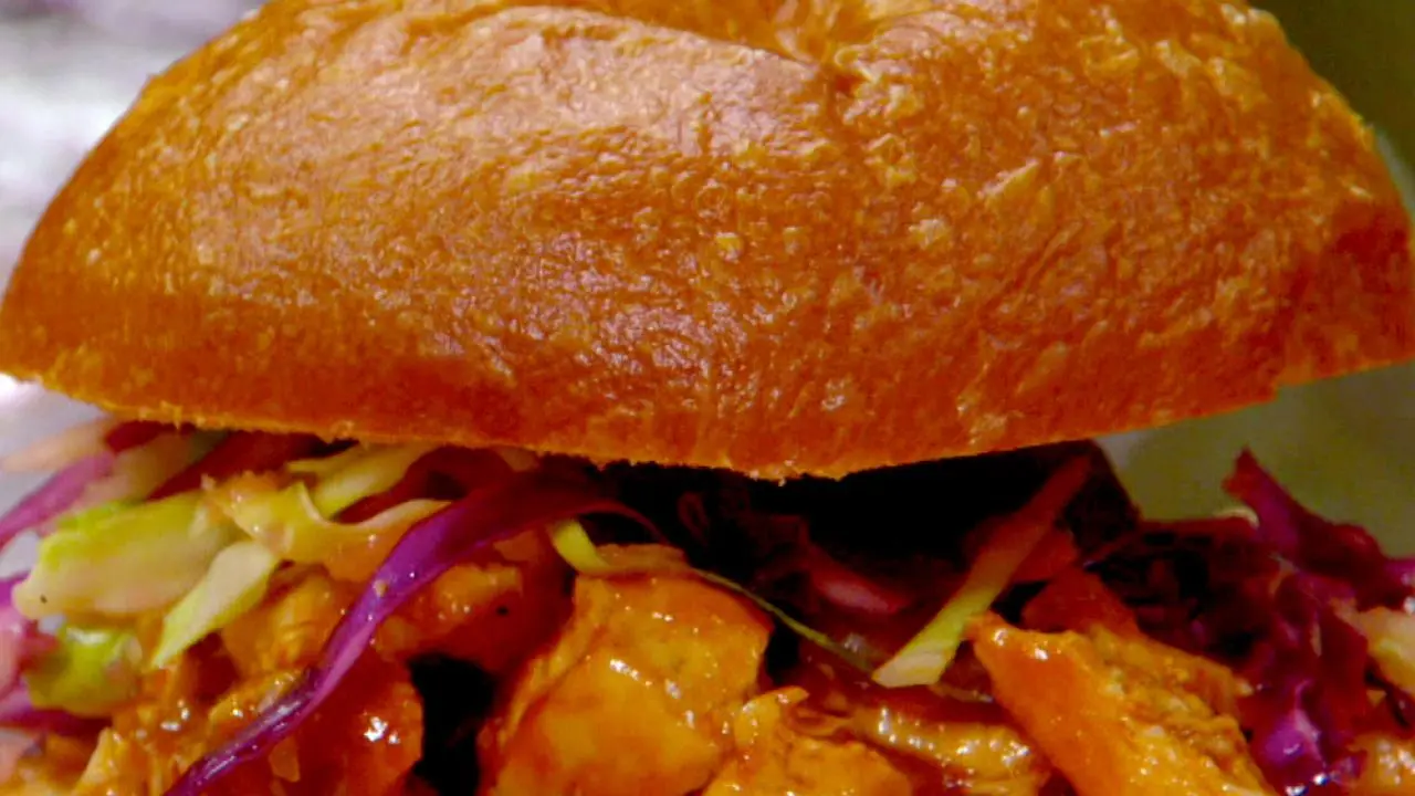 Bourbon BBQ Chicken Sandwiches