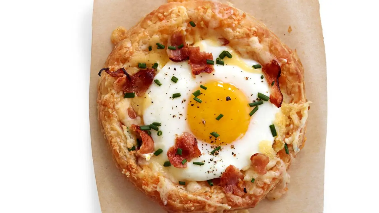 Bacon and Egg Tart