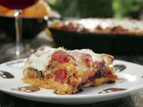 Chorizo and Polenta Lasagna