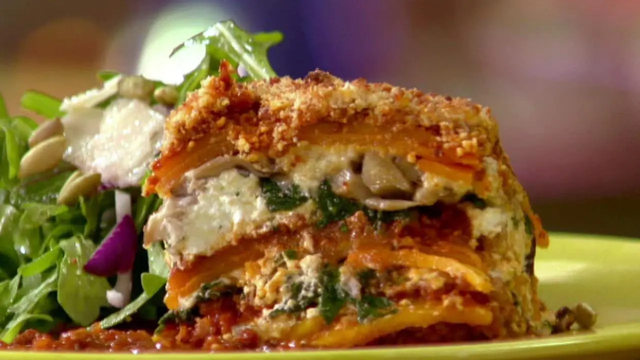 Butternut Squash and Pork Lasagna