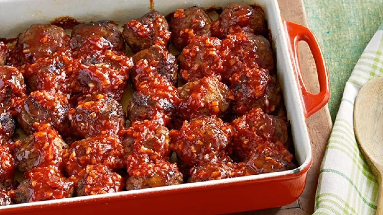 Ree's Barbecue Meatballs