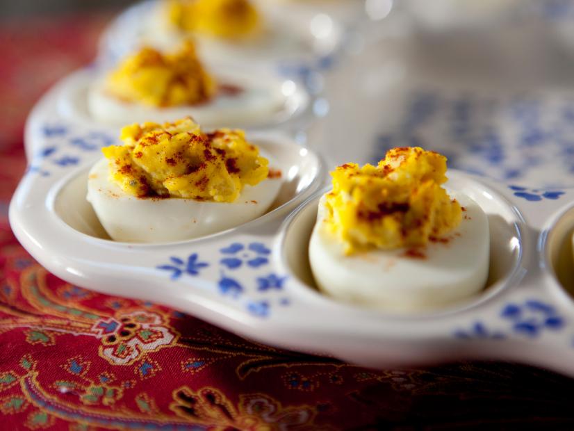 His and Hers Deviled Eggs 