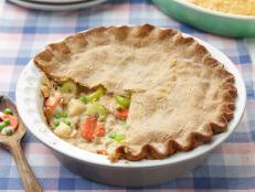 Chef Name: Trisha Yearwood

Full Recipe Name: Chickless Pot Pie

Talent Recipe: Trisha Yearwoodâ  s Chickless Pot Pie, as seen on Trishaâ  s Southern Kitchen

FNK Recipe: 

Project: Foodnetwork.com, HOLIDAY/SUPER BOWL/COMFORT/HEALTHY

Show Name: Trishaâ  s Southern Kitchen

Food Network / Cooking Channel: Food Network,Chef Name: Trisha Yearwood

Full Recipe Name: Chickless Pot Pie

Talent Recipe: Trisha Yearwood’s Chickless Pot Pie, as seen on Trisha’s Southern Kitchen

FNK Recipe: 

Project: Foodnetwork.com, HOLIDAY/SUPER BOWL/COMFORT/HEALTHY

Show Name: Trisha’s Southern Kitchen

Food Network / Cooking Channel: Food Network