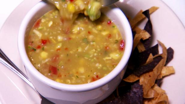 Avocado Corn Gazpacho