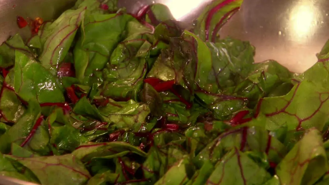 Garlicky Sauteed Swiss Chard