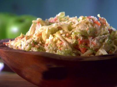 Sunny's Apple-Raisin Coleslaw goes great with barbecue sandwiches.