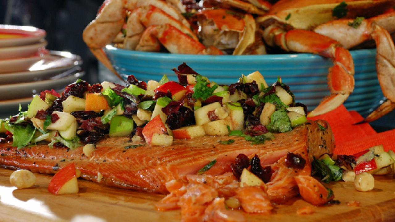 Alaska Smoked Salmon Capri Salad - Alaska's Finest Seafood