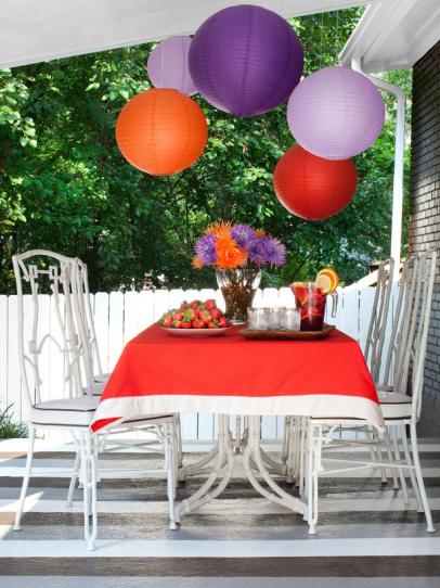 Outdoor Party Decorating Ideas Food Network Summer Menus Decorations Themes - Birthday Party Decorating Ideas For Outside