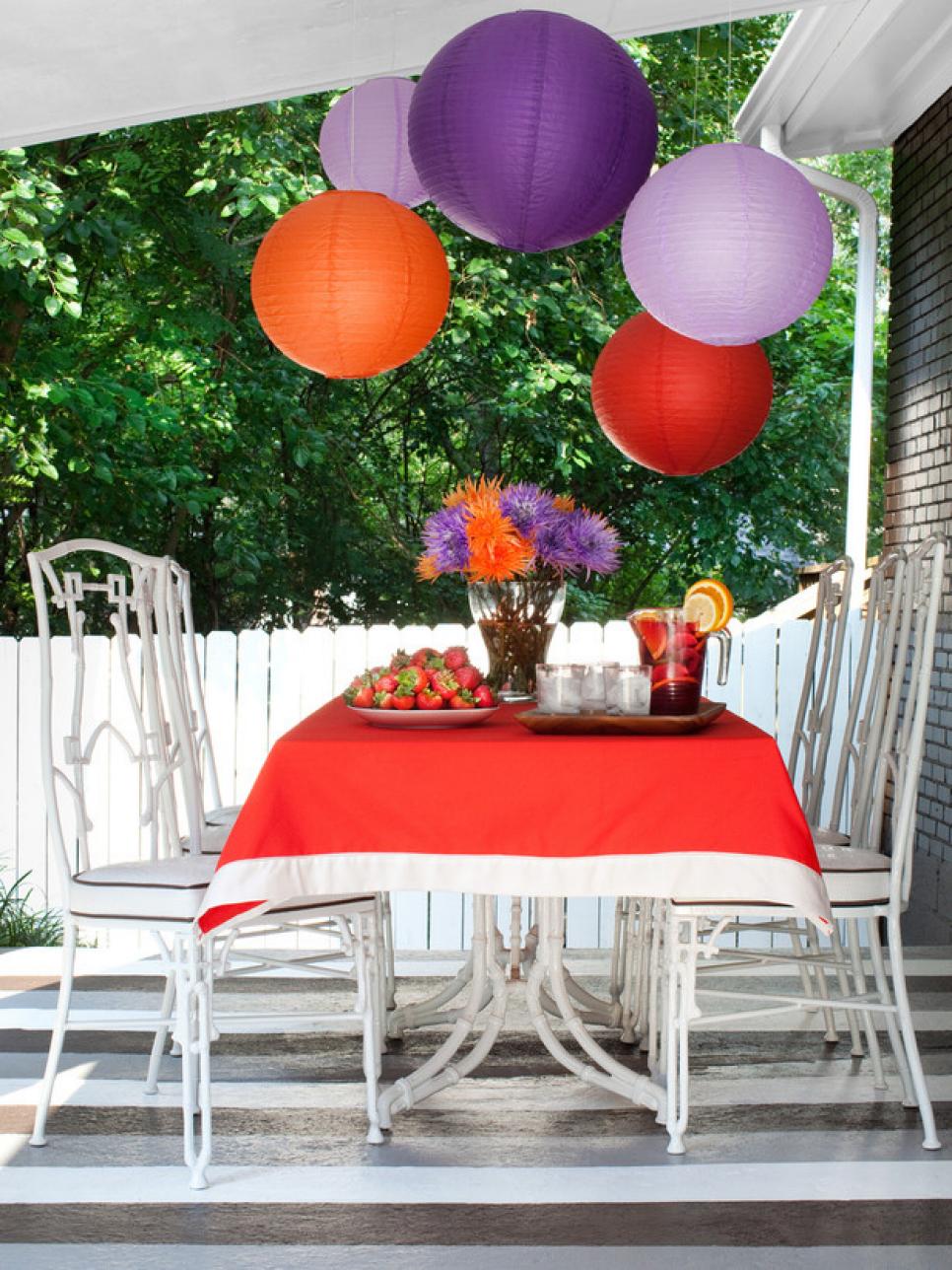 Summer backyard party ideas