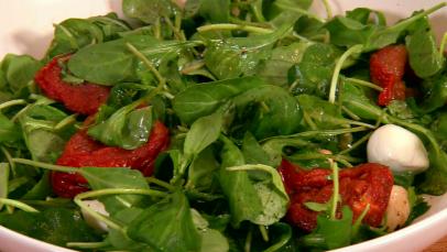 Roasted Tomato, Arugula and Mozzarella Salad-image
