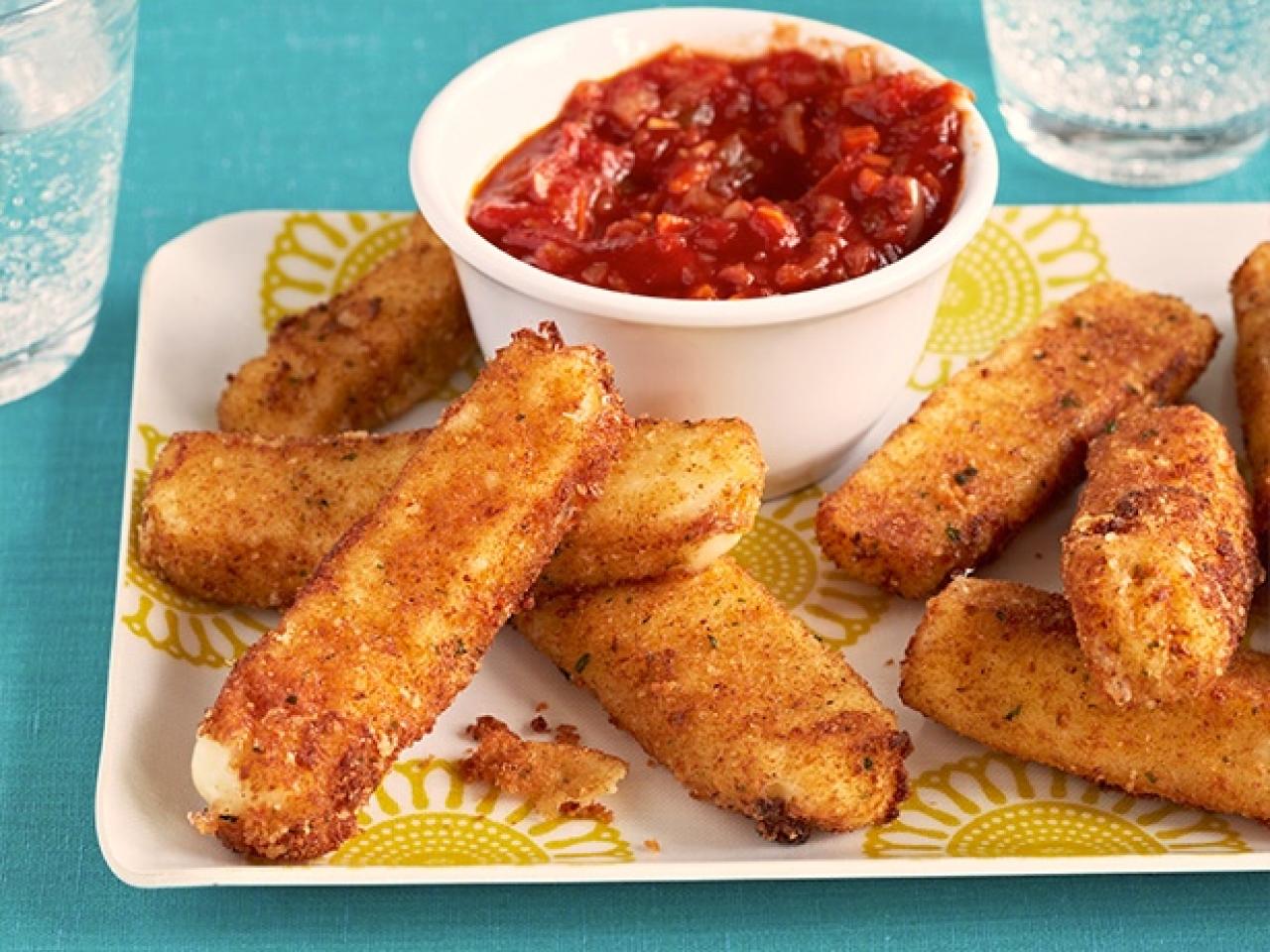 Fried Mozzarella Cheese Sticks Recipe