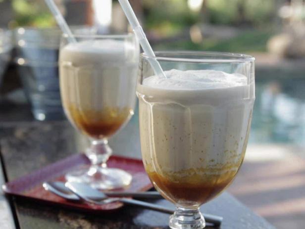 Salted Caramel Milkshakes