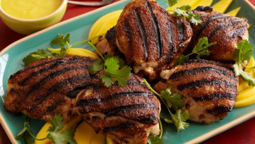 Grilled chicken thigh shop recipes bobby flay