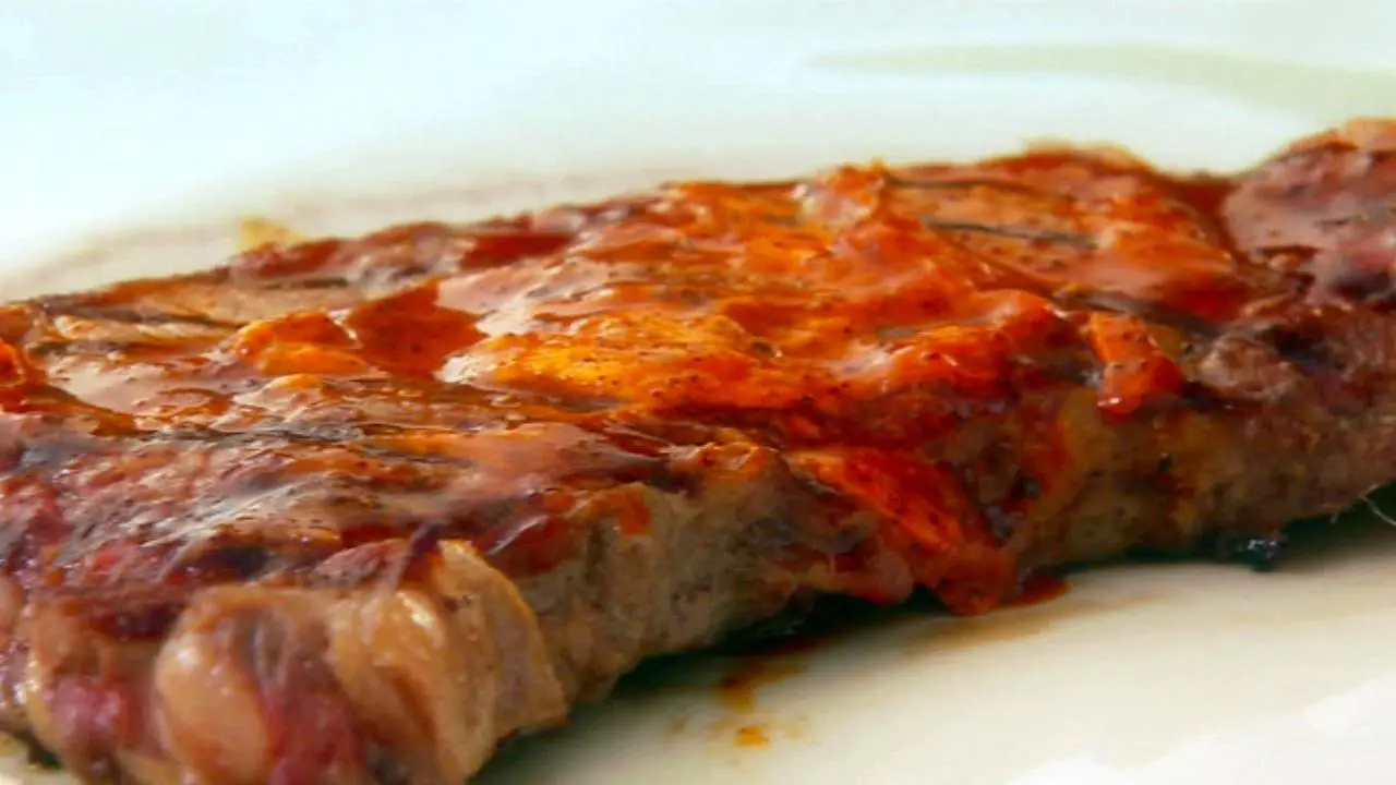 Rib Eye With Ancho Butter