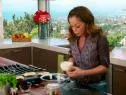 Marcela Valladolid creates a salsa for the tostadas