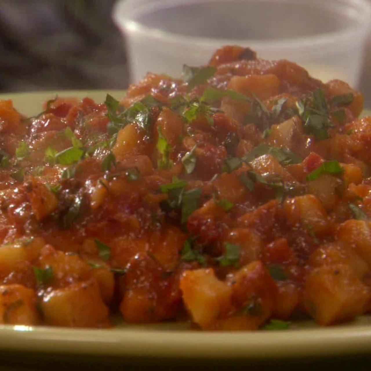 Sole with Basil Tomatoes and Oregano